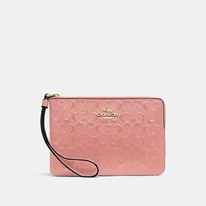 Coach Zip Wristlet